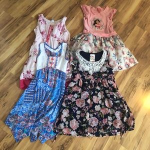 GIRLS DRESS LOT: SIZES 6/7